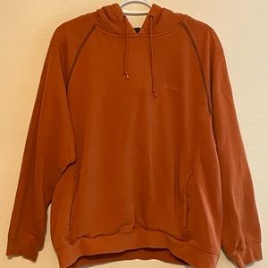 Burnt Orange Columbia XL Hoodie. Heavy
